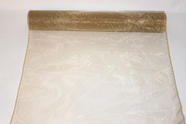Picture of Antique gold organza fabirc 40cm9approx) x 10m